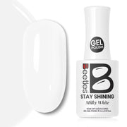 Beetles Stay Shining Collection Salon-Quality Gel Polish - 15ml of Milky White