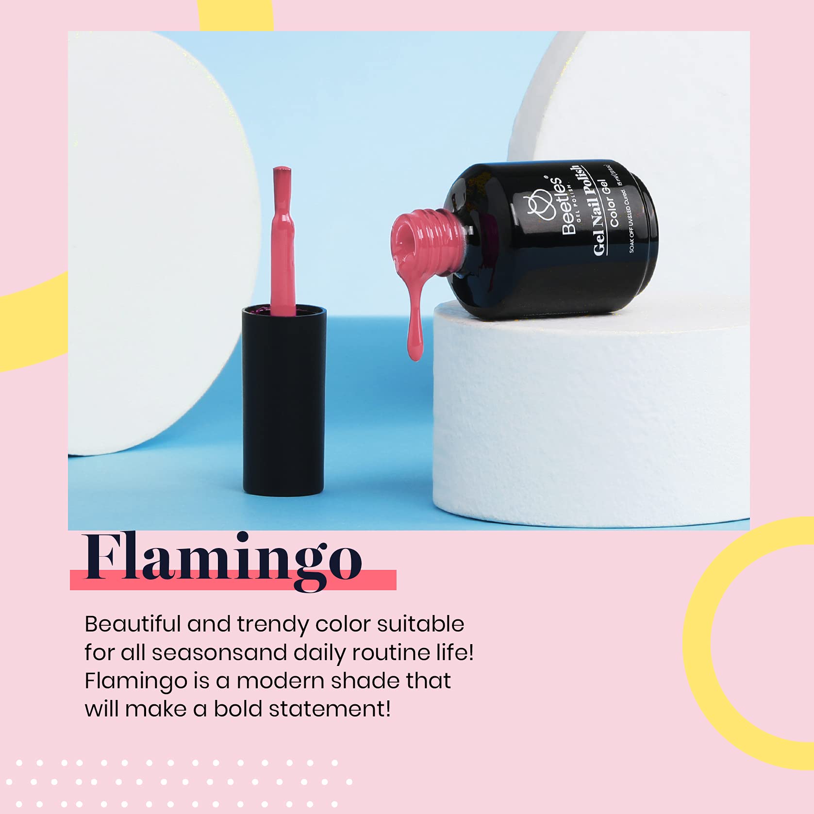 Flamingo #a823 |15ml Gel Polish