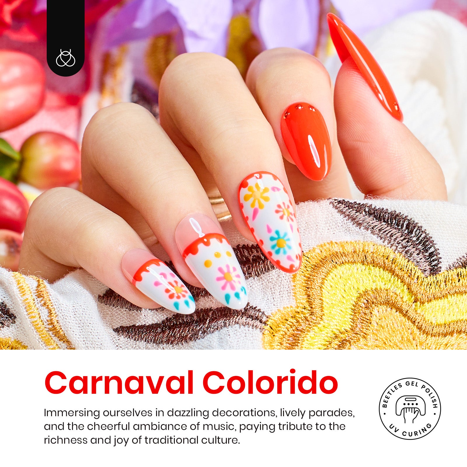 Carnaval Colorido | 6 Colors Gel Polish Set