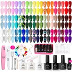 (With Storage Bag) 60 Colors 77 Pcs Perfect Gift Set - World Travel Collection