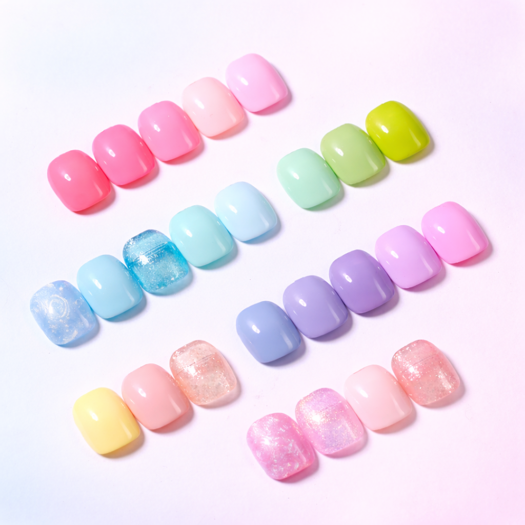 Beetles Pastel Gel Polish Set - Rainbow Dreamscape 25 Colors Spring Gel Polish Kit with Base Coat&Top Coat