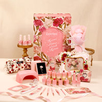 Beetles Mani Time with Mom Mother's Day Gift Box | 12-Color HEMA-Free & TPO-Free Manicure Kit