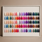 Exquisite Femininity Kit: Spring Nails 45 Colors Nail All in one Starter Kit (total 75pcs)