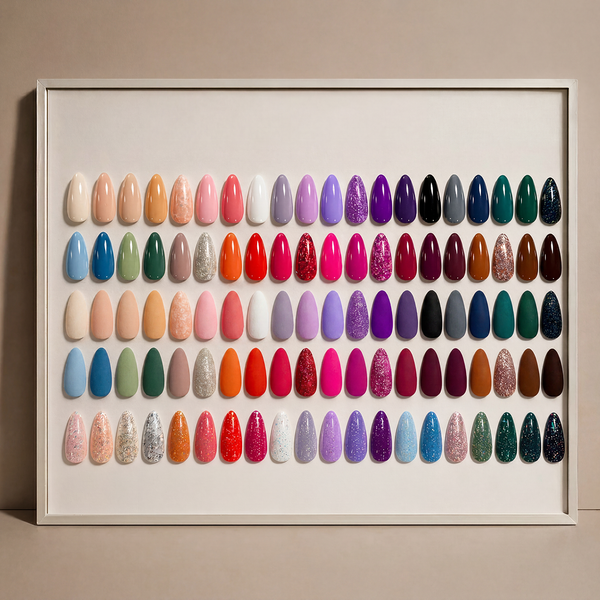 Exquisite Femininity Kit: Beetles Nails 45 Colors Nail All in one Starter Kit (total 75pcs)
