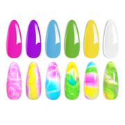 Summer Marvelous Planet | 6 Colors Gel Polish Set Blooming Gel Summer Nails