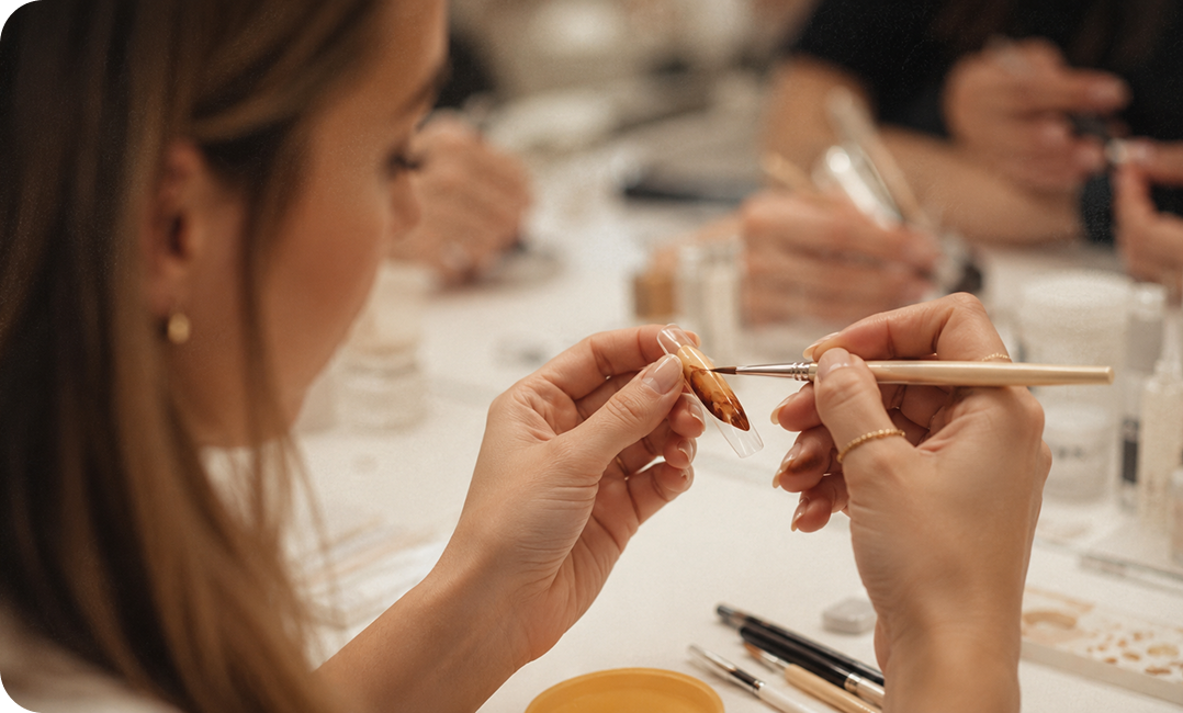 Nail art lesson