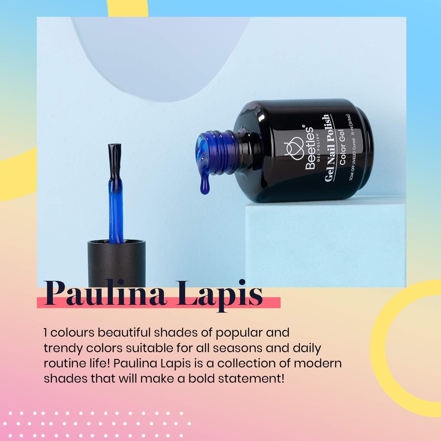 Paulina Lapis #a248 |15ml Gel Polish