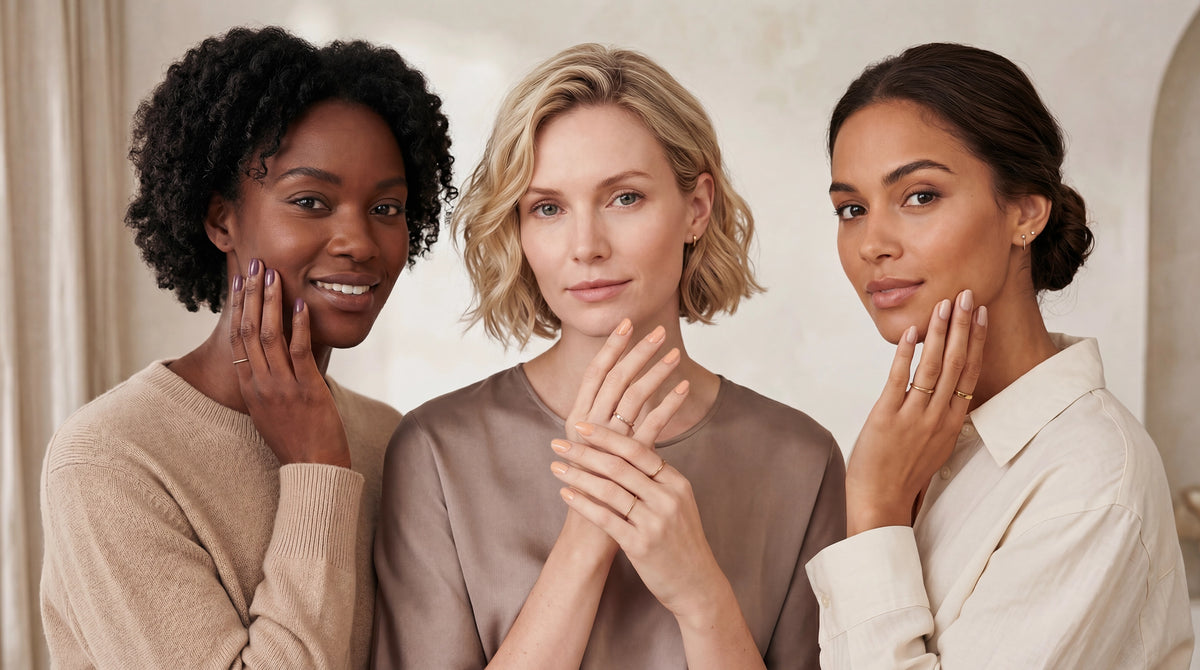 Beetles Gel Polish︱Top 3 Nude Nail Color Ideas for Every Skin Tone