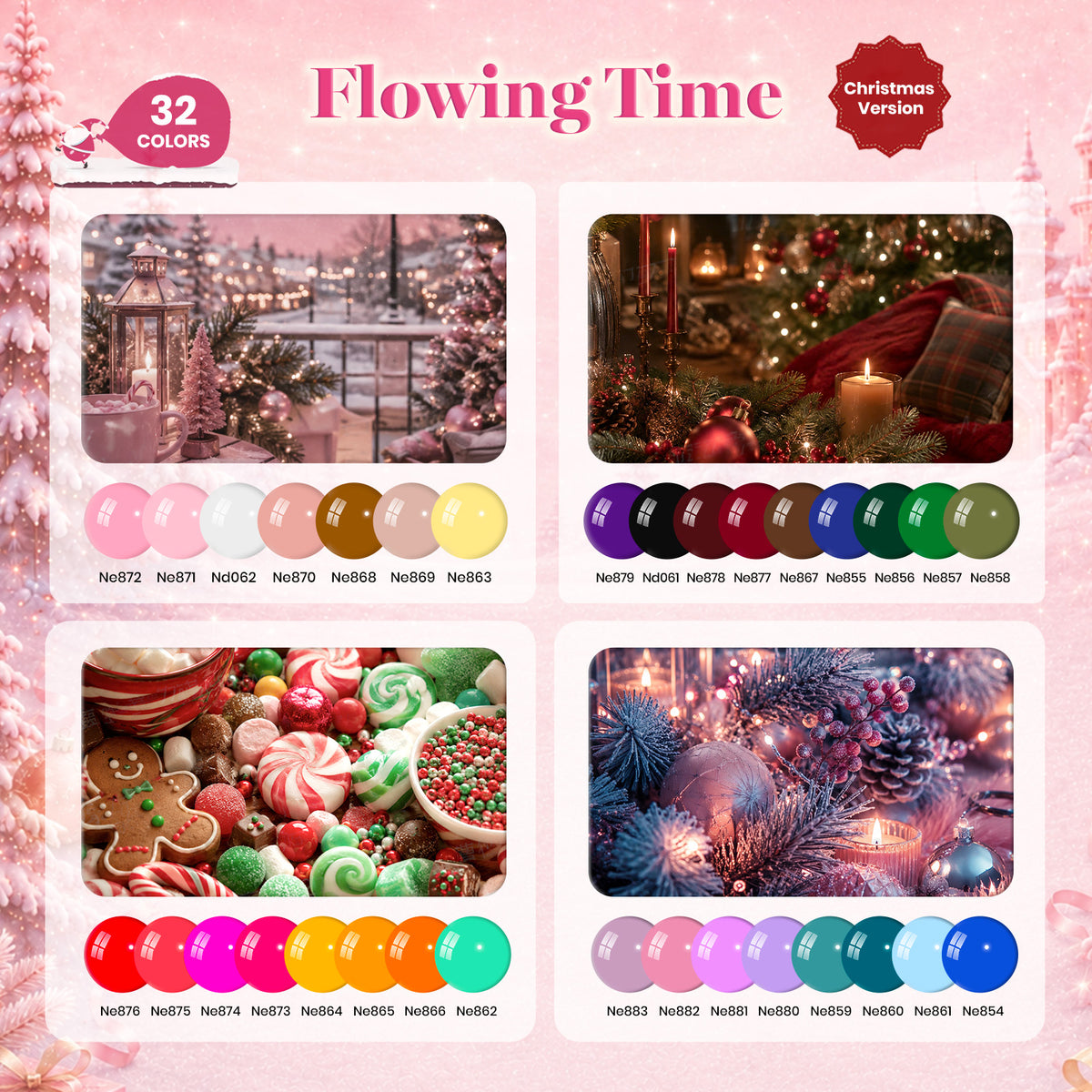 Beetles 35-Color Gel Kit - Flowing Time