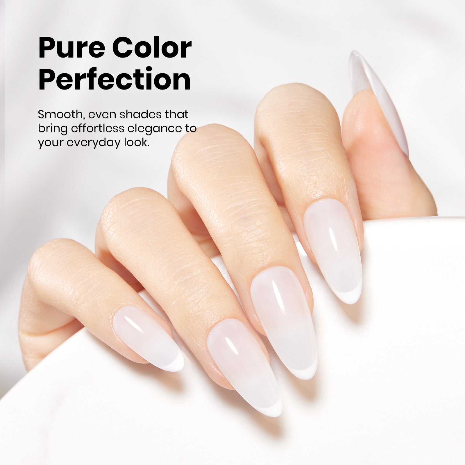 Beetles Stay Shining Collection Salon-Quality Gel Polish - 15ml of Milky White