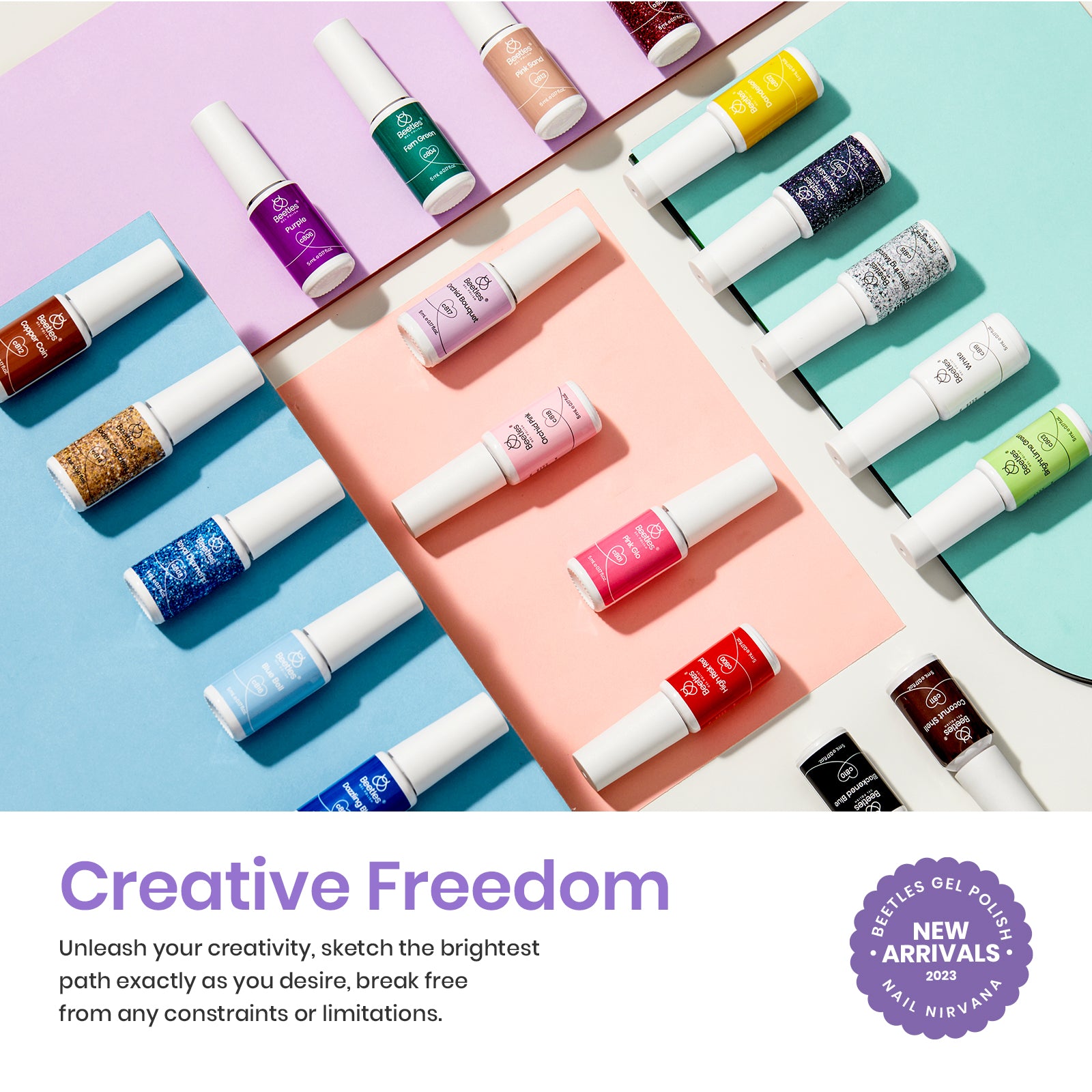 Creative Freedom | Gel Liner 20 Colors Set | 5ML Each