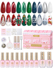 Beetles 2026 Advent Calendar Wishful Eve 12 Days Christmas Gift Box HEMA Free TPO Free Gel Polish Kit
