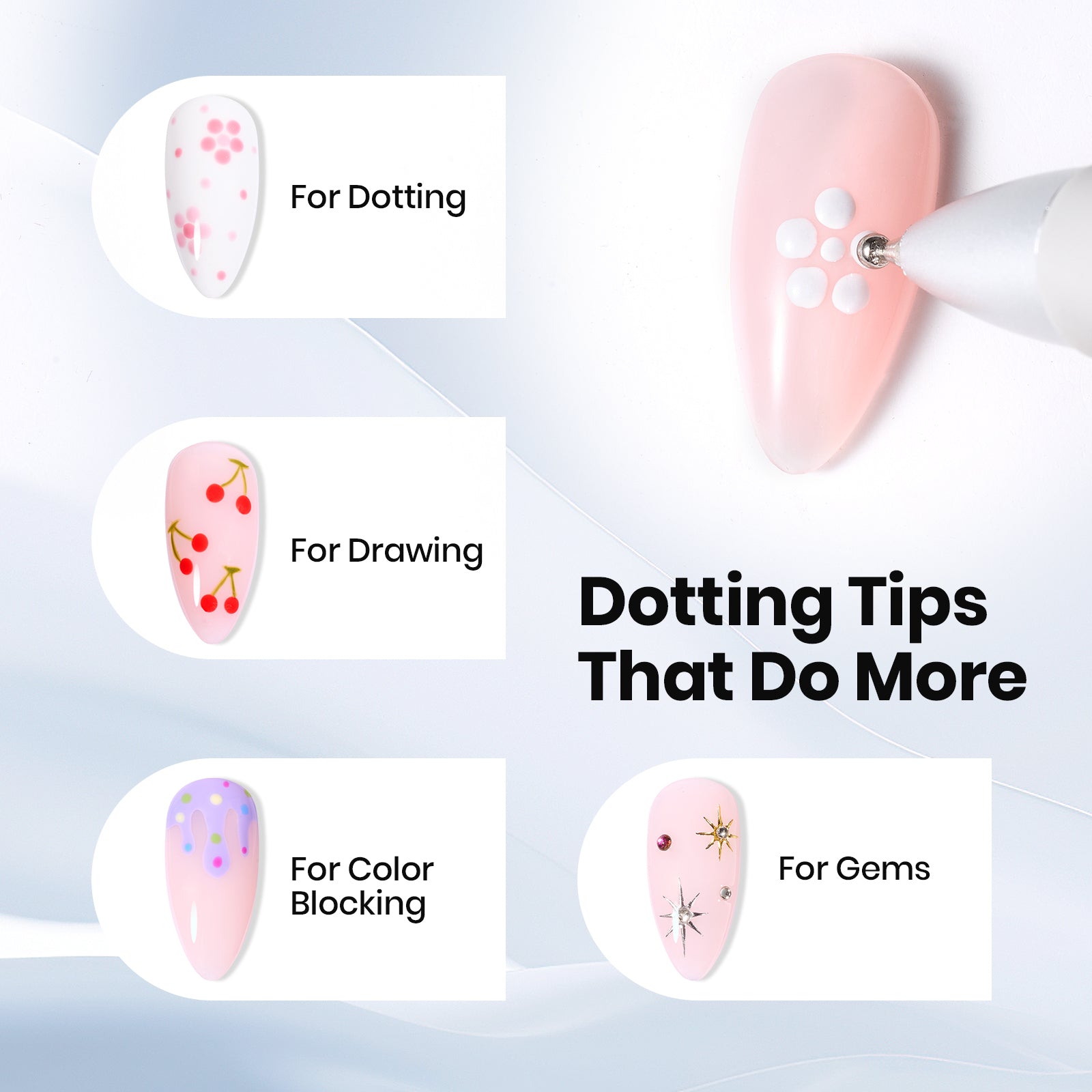 Beetles Stay Shining 4-in-1 Nail Dotting Pen