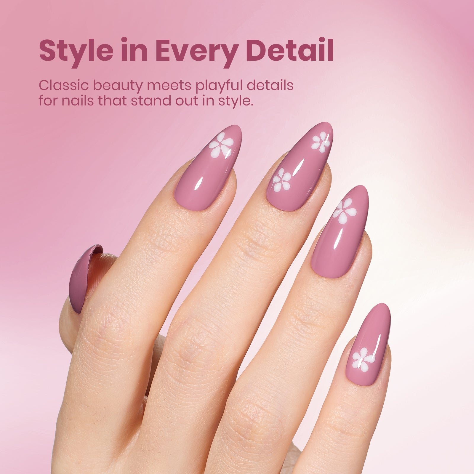 Beetles Stay Shining Collection Salon-Quality Gel Nail Polish - 15ml of Rose Latte