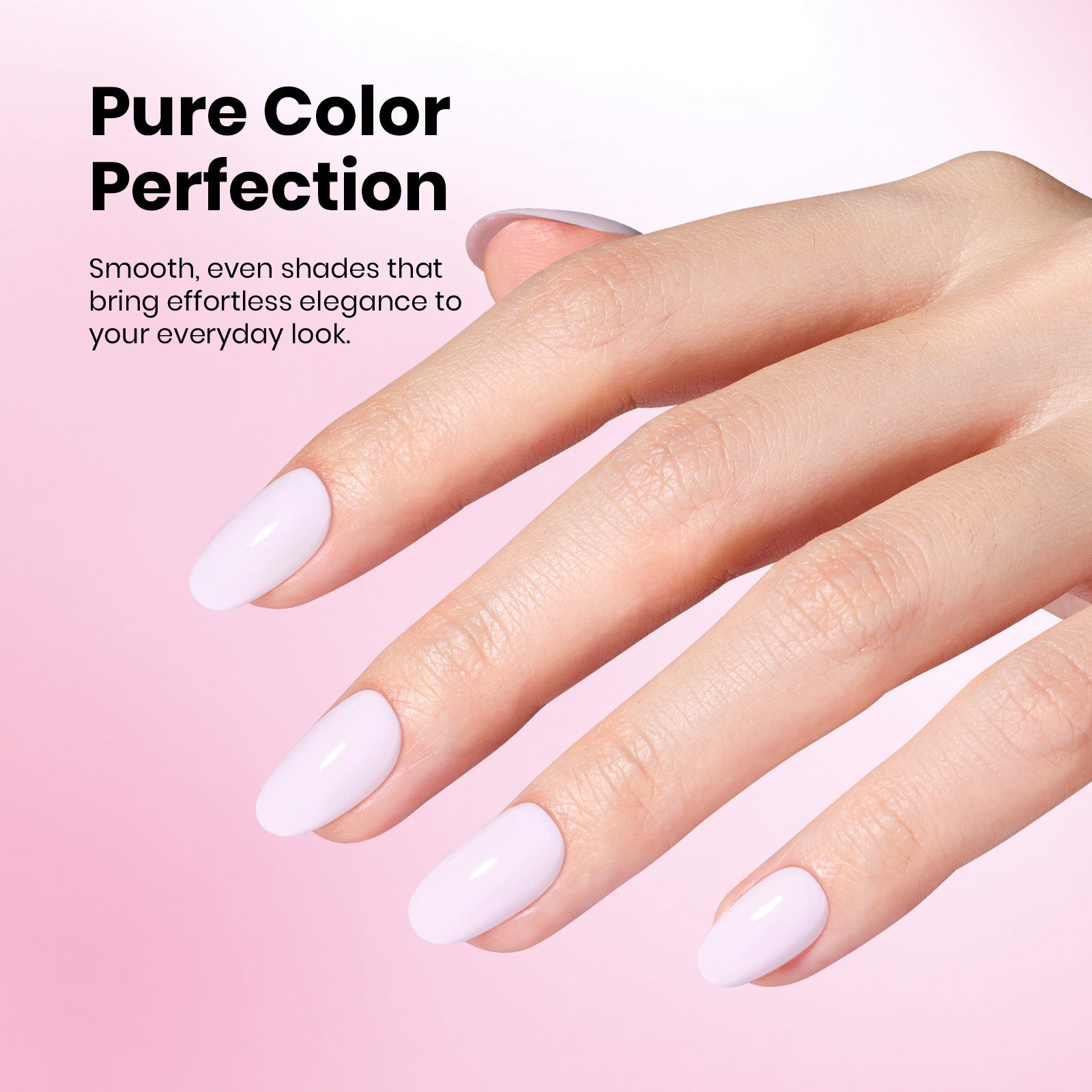 Beetles Stay Shining Collection Salon-Quality Gel Nail Polish - 15ml of Milky Petal
