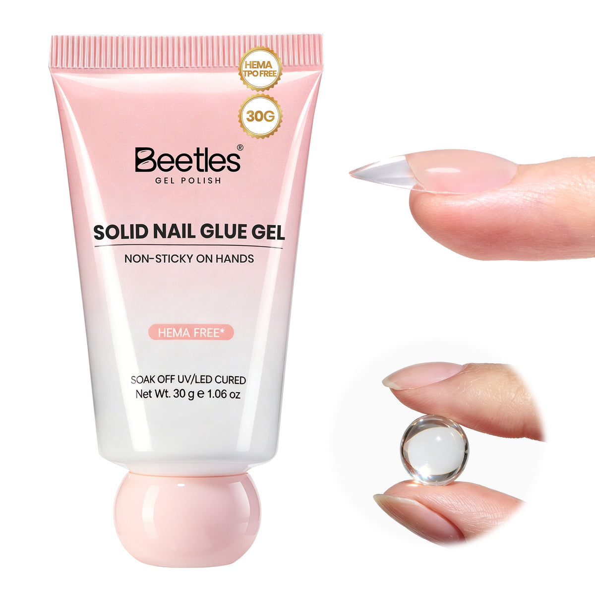 Beetles Nail Glue-Solid Nail Glue Gel