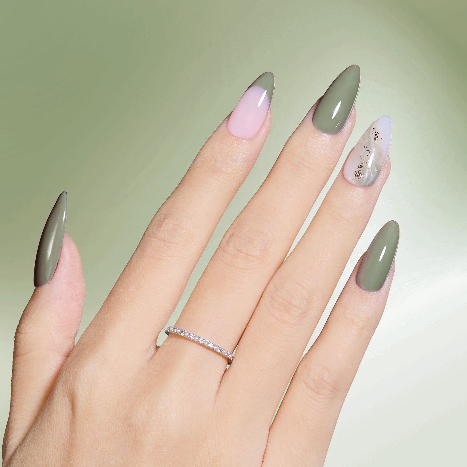 Beetles Stay Shining Collection Salon-Quality Gel Nail Polish - 15ml of Urban Moss