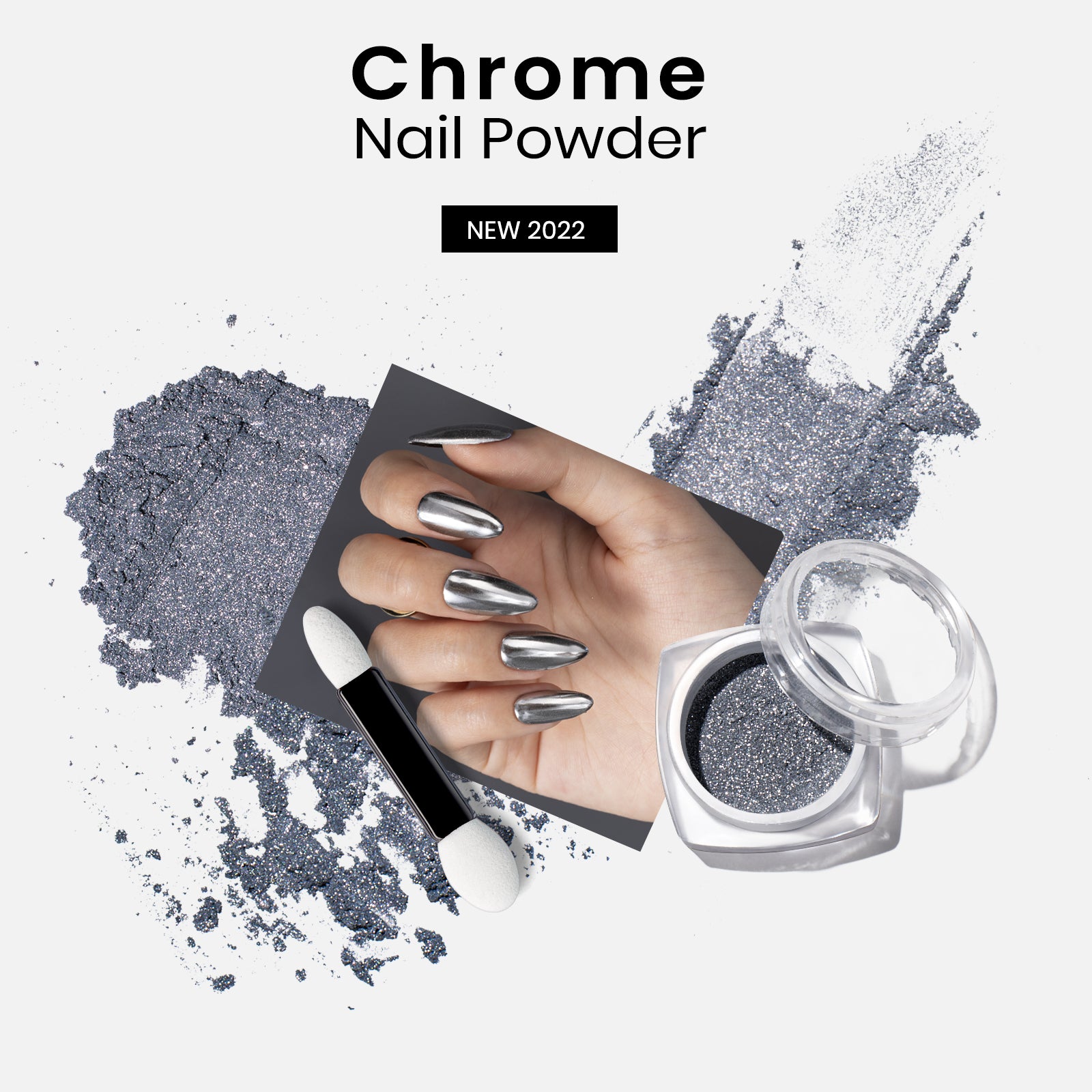 Beetles Stay Shining Mirror Effect Chrome Nail Powder