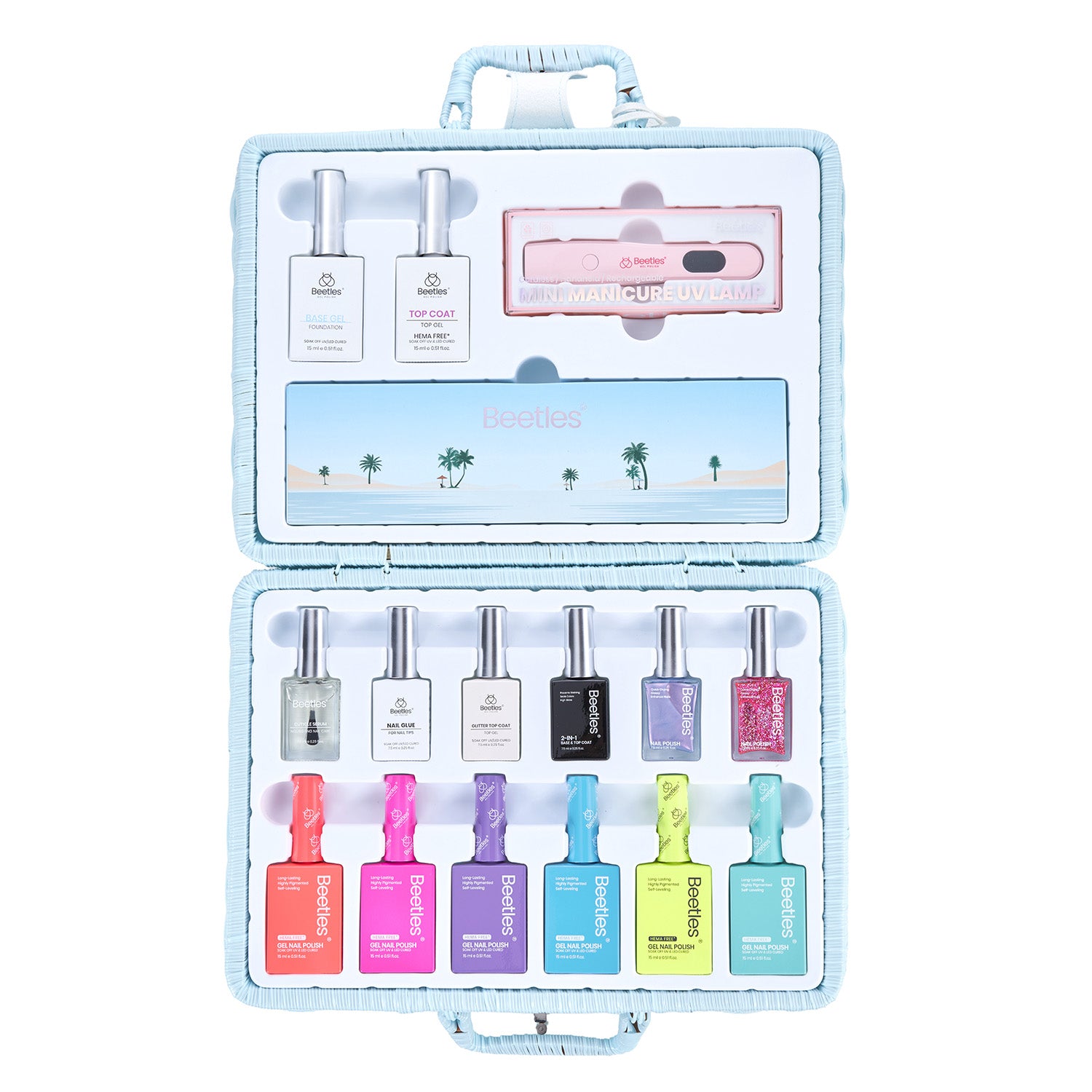 Beetles Summer Pretty Box – Colorful Gel Collection (2025 Limited Edition)