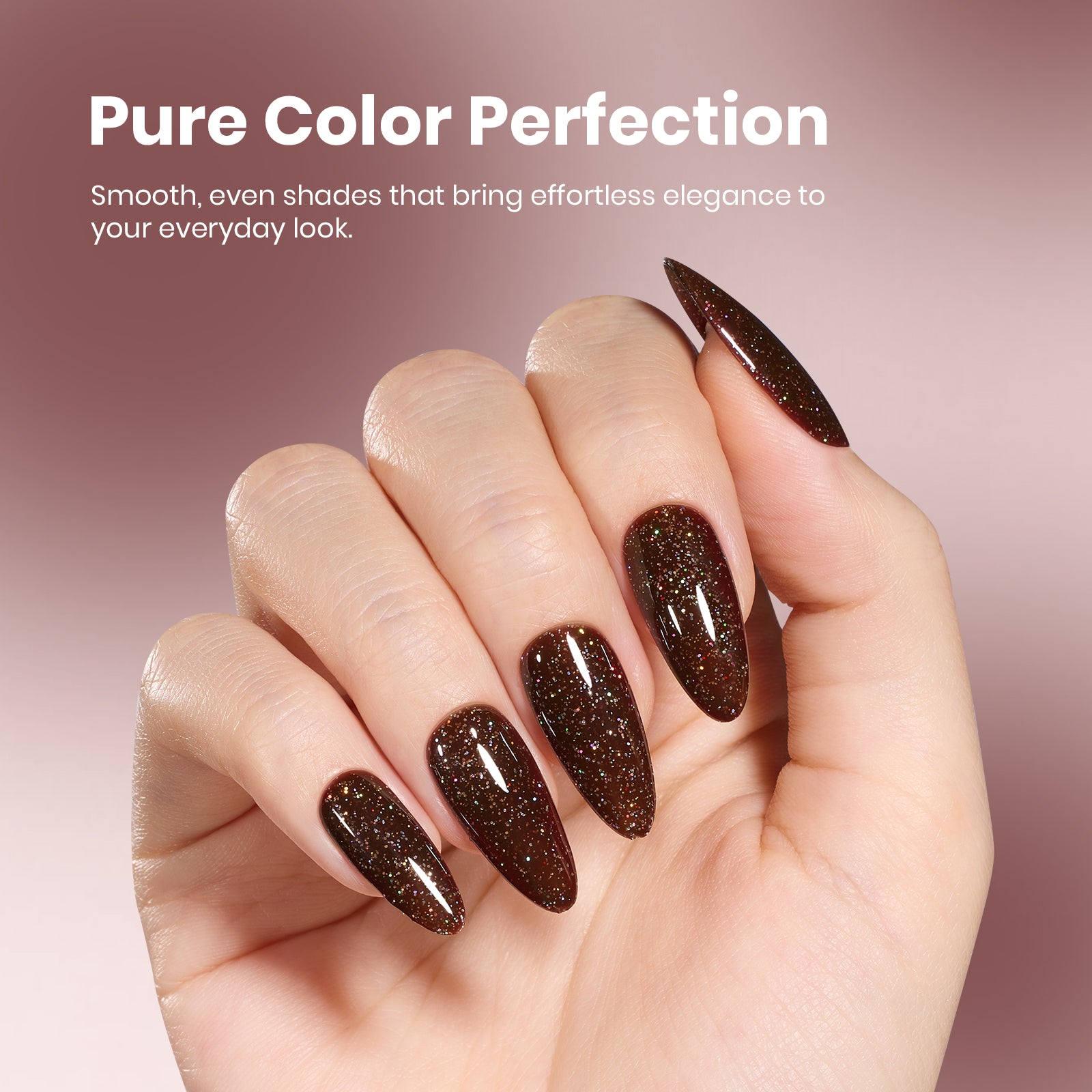 Beetles Gel Polish Hazelnut Brownie-15ml of Sweet Focus