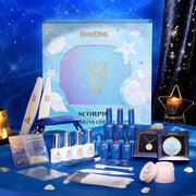 Beetles Lucky Box Scorpio Sign Gel Nail Polish Kit - 6 Colors Zodiac Inspired Nail Art Set