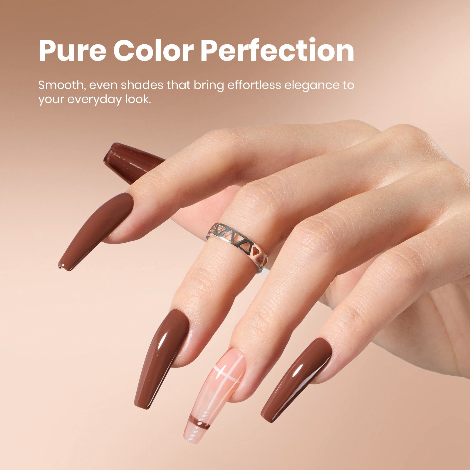 Beetles Gel Polish Mocha Mood - 15ml of Cozy Moment