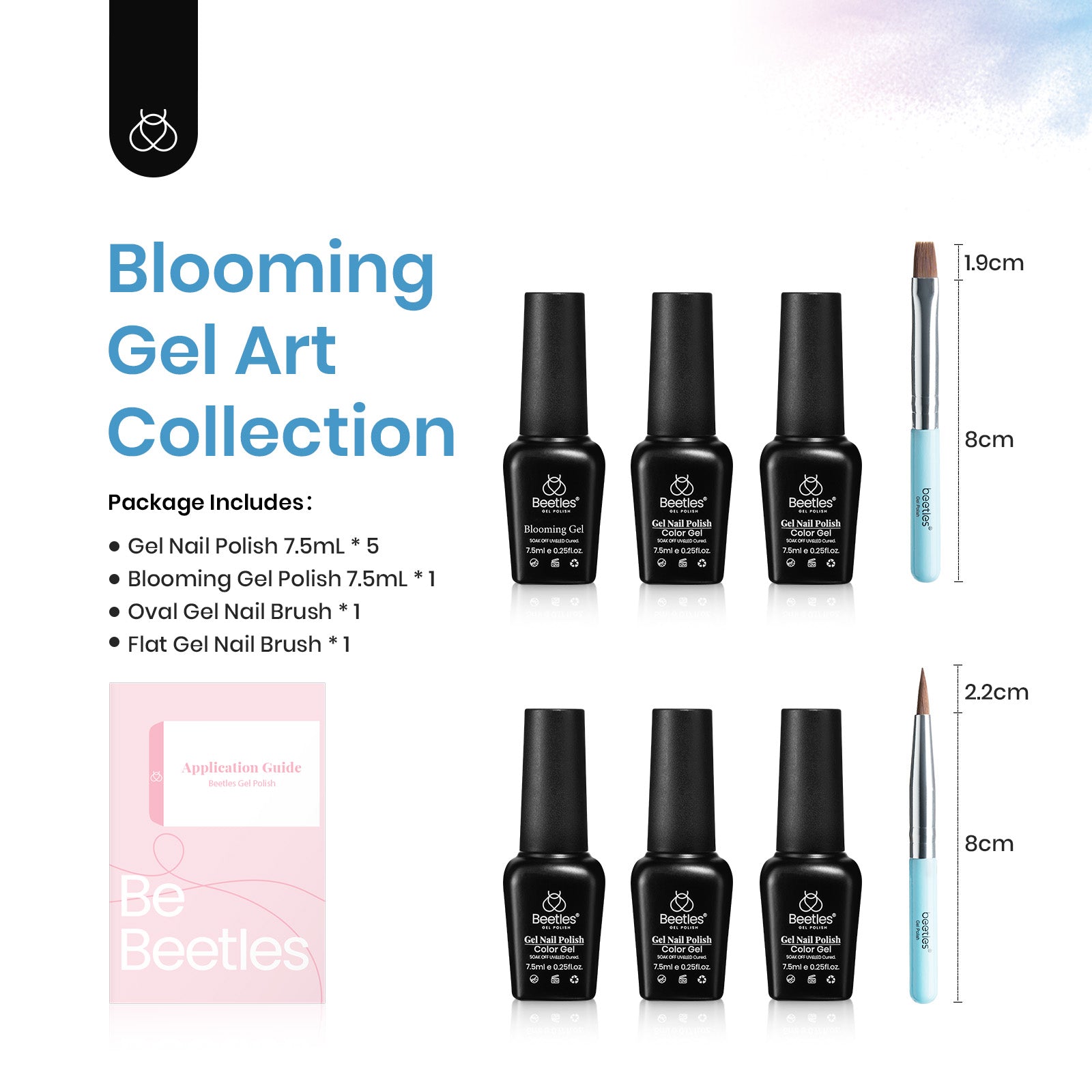 Summer Marvelous Planet - 6 Colors Gel Nail Polish Set