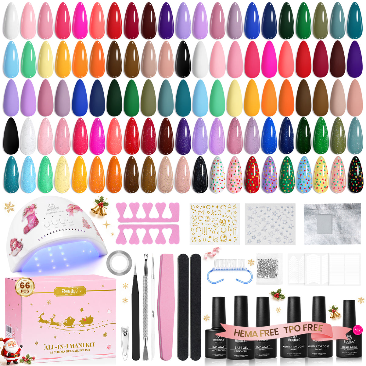 Beetles 35-Color Gel Kit - Flowing Time