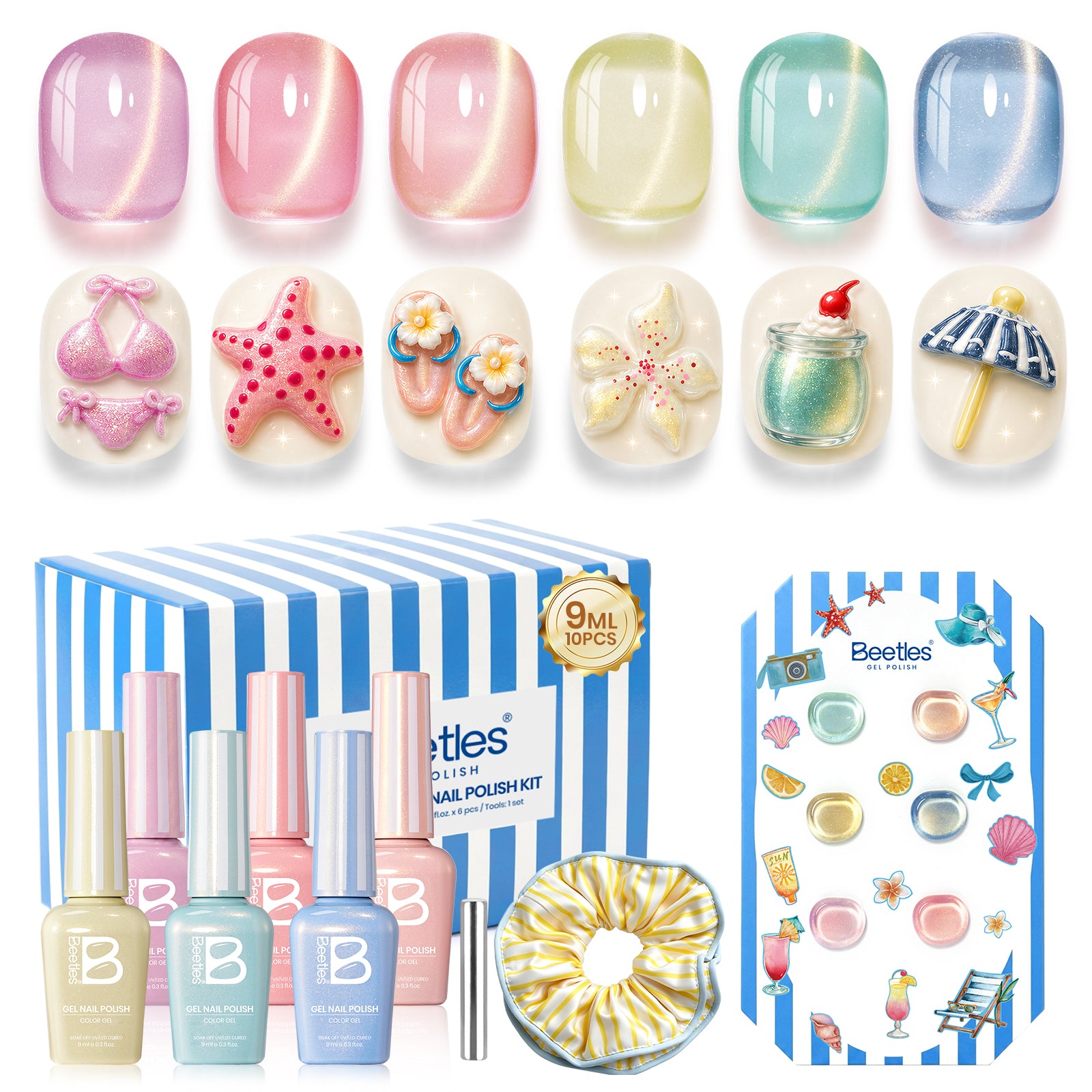 maonail Summer coffret 2025ネイルカラーセット マオジェル mao gel 限定金魚シリーズ 3色セット kingyo 2025summer