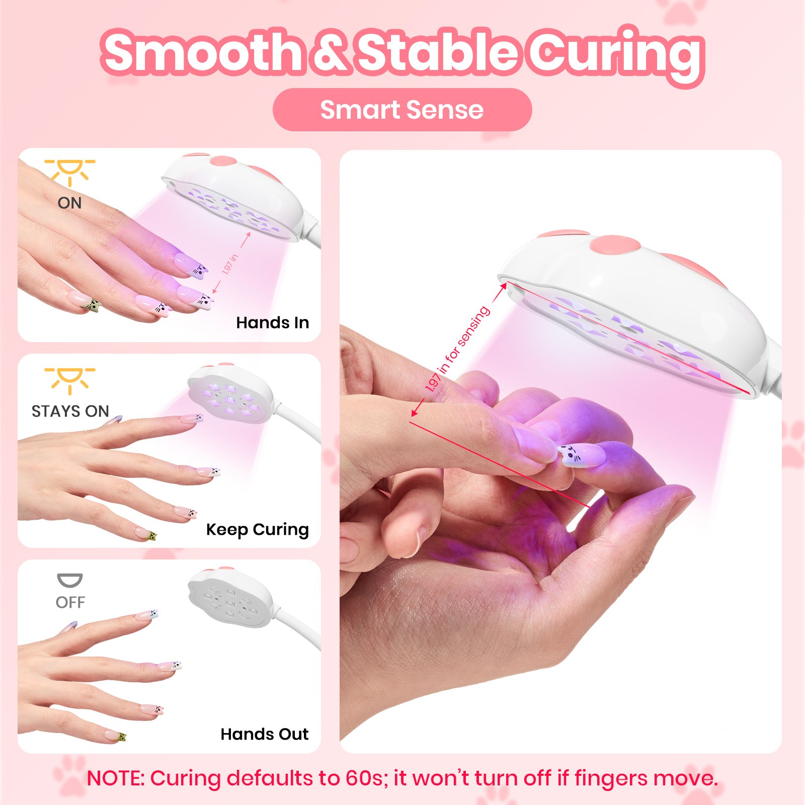 Beetles Stay Shining Meowgic MilkKitty Nail Lamp