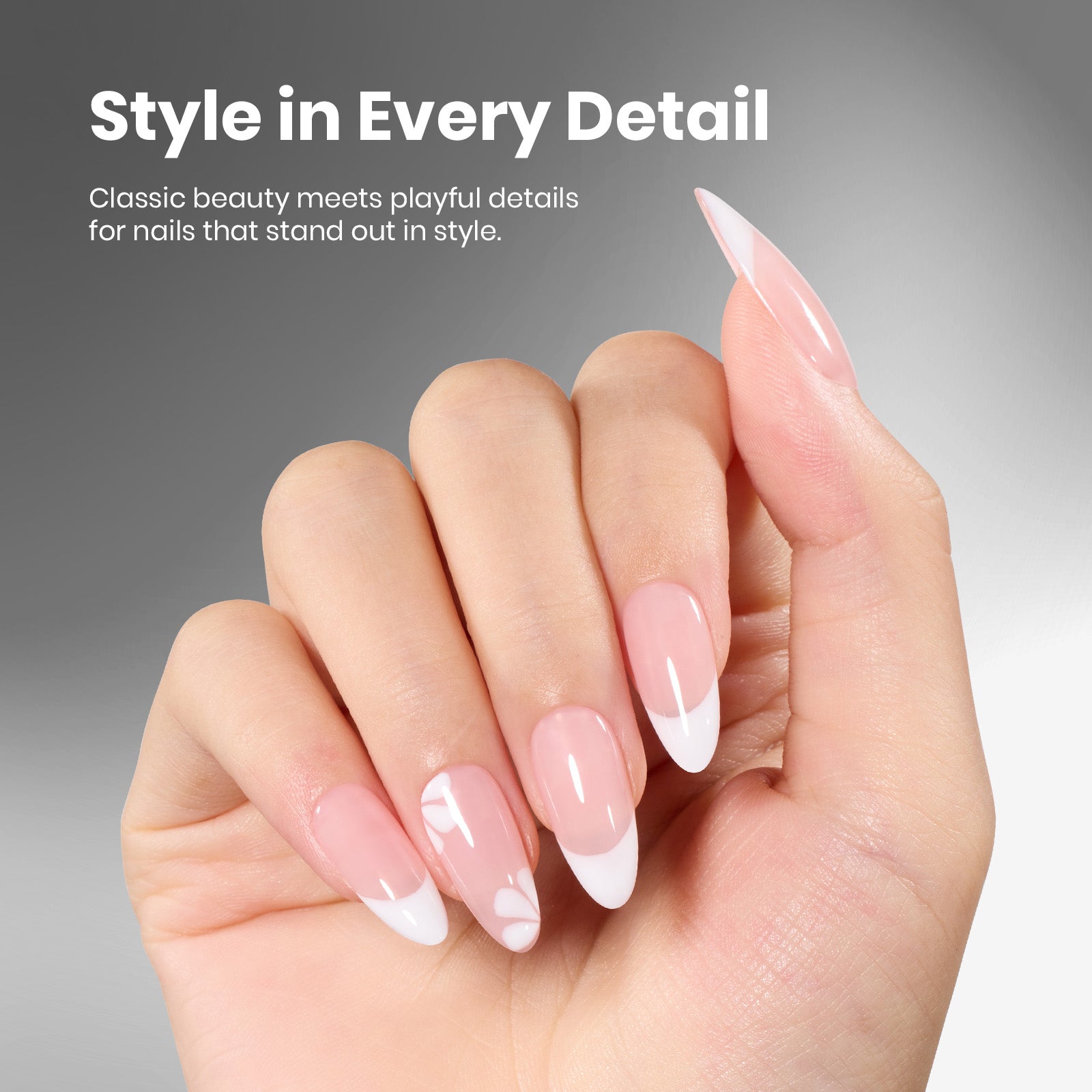 Beetles Stay Shining Collection Salon-Quality Gel Nail Polish - 15ml of Frosted White