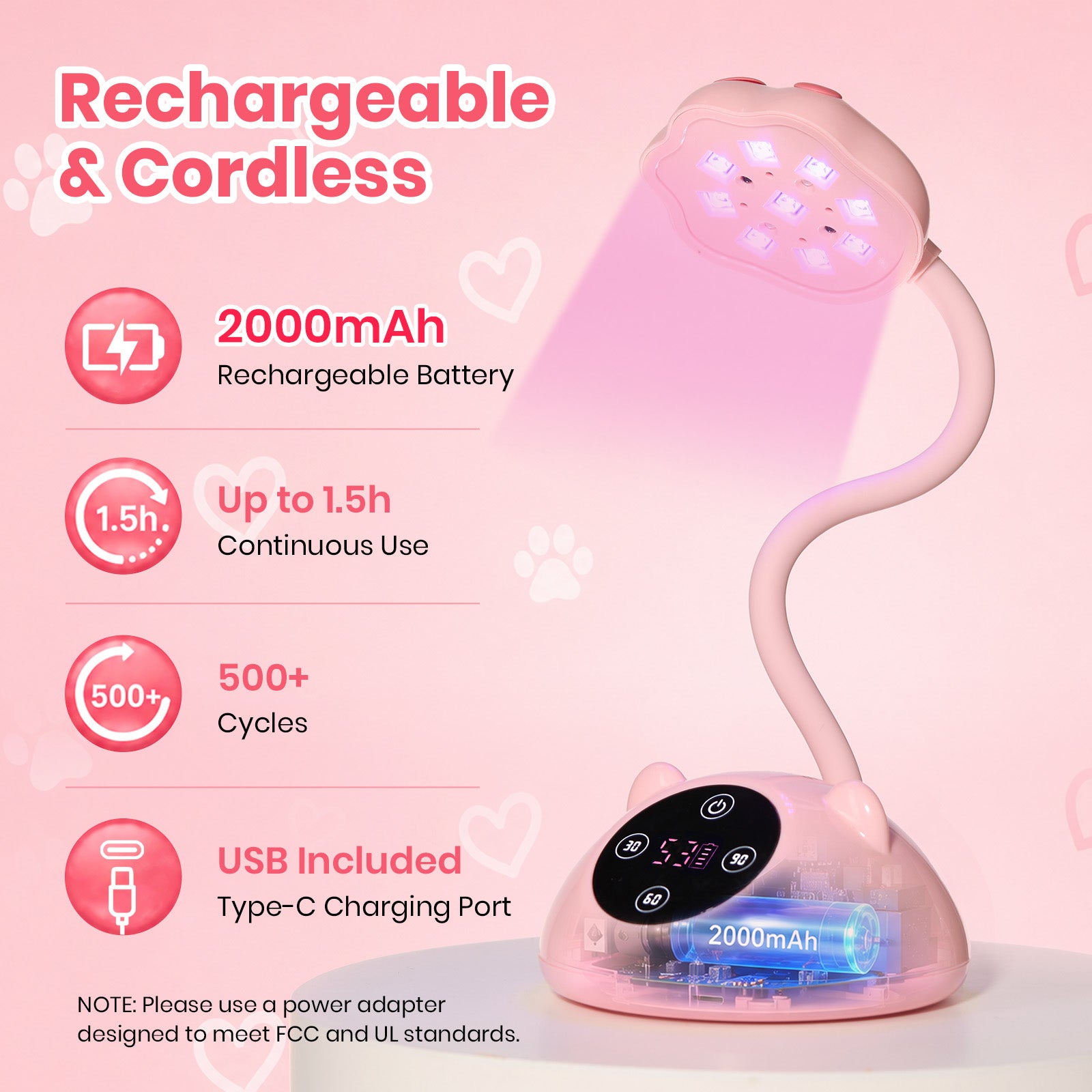 Beetles Stay Shining Meowgic StrawPurr Nail Lamp