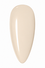 Apply 2–3 layers of #h111 (a cream beige gel nail polish); cure each layer under the nail lamp for 30–60 seconds until completely dry before applying the next.