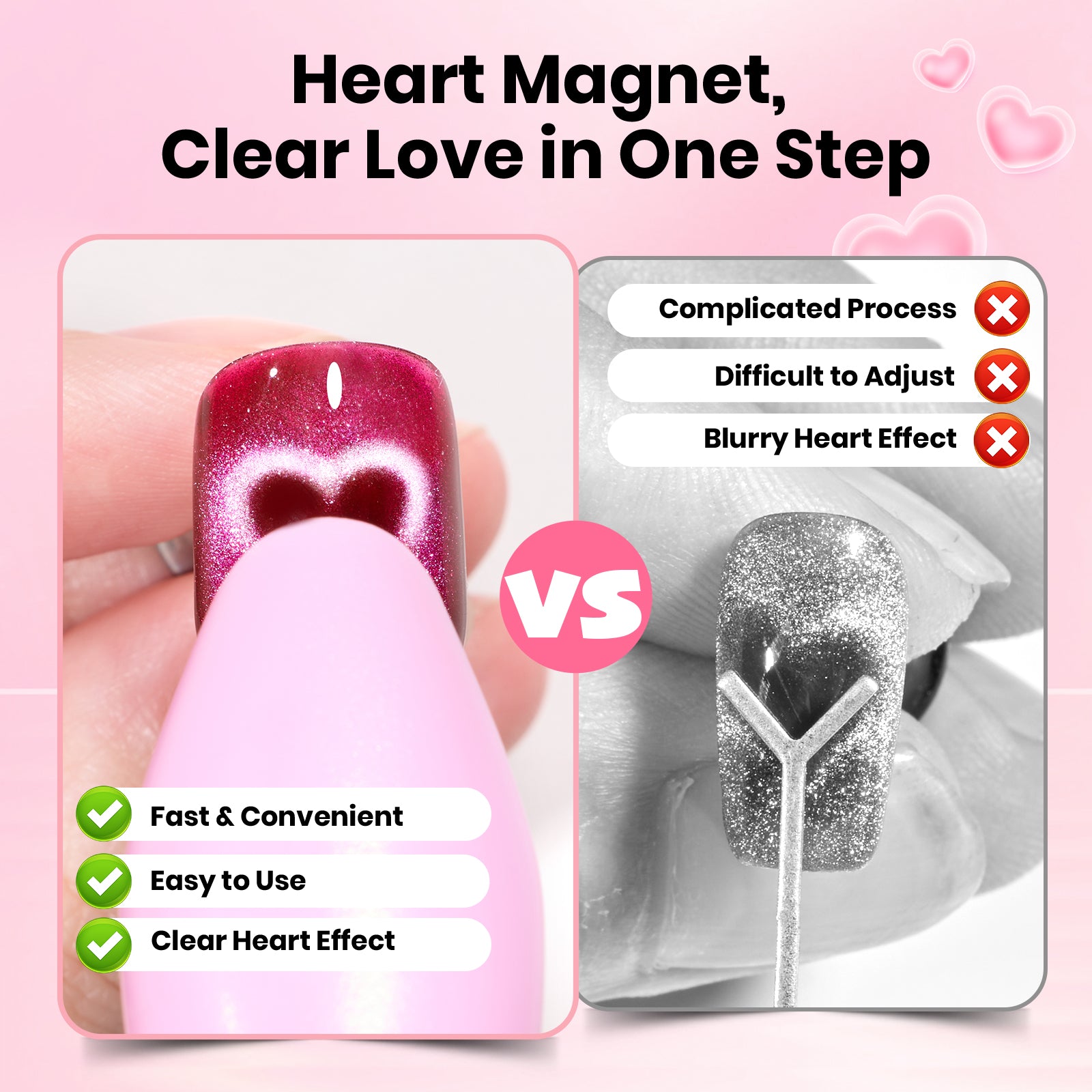Beetles Pro 3-in-1 Cat Eye Magnet for Nails