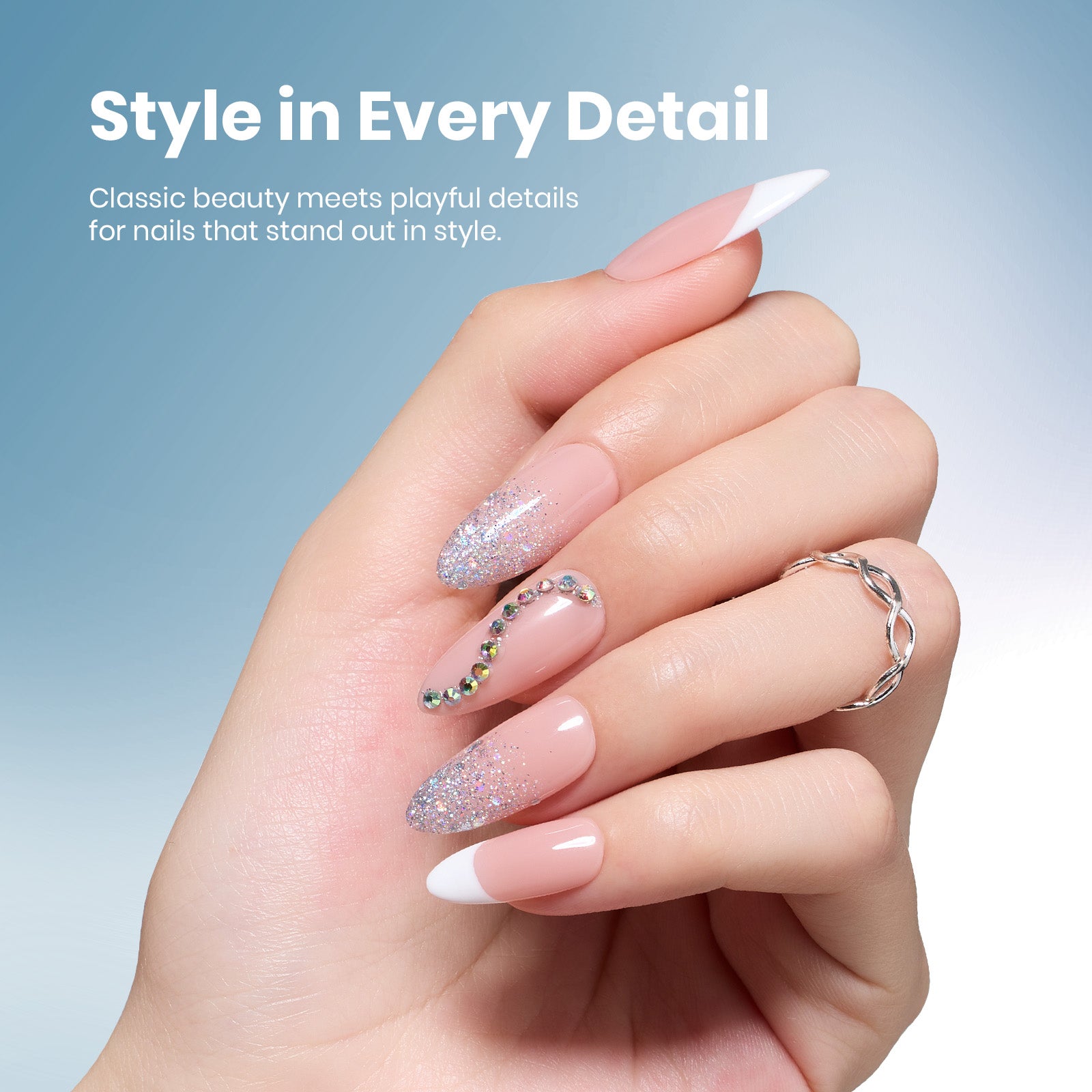 Beetles Stay Shining Gel Polish Holographic Stardust - 15ml of Magic Spark