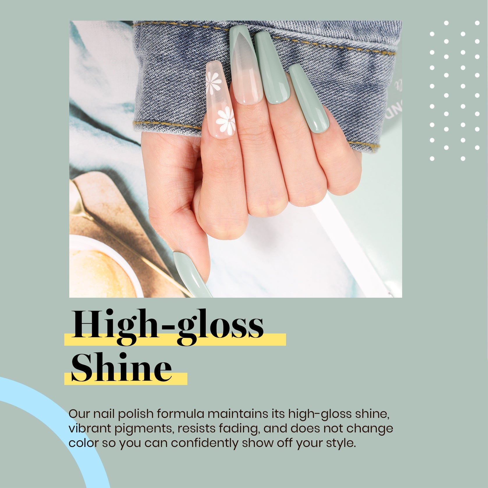 Sage #a802 |15ml Gel Polish