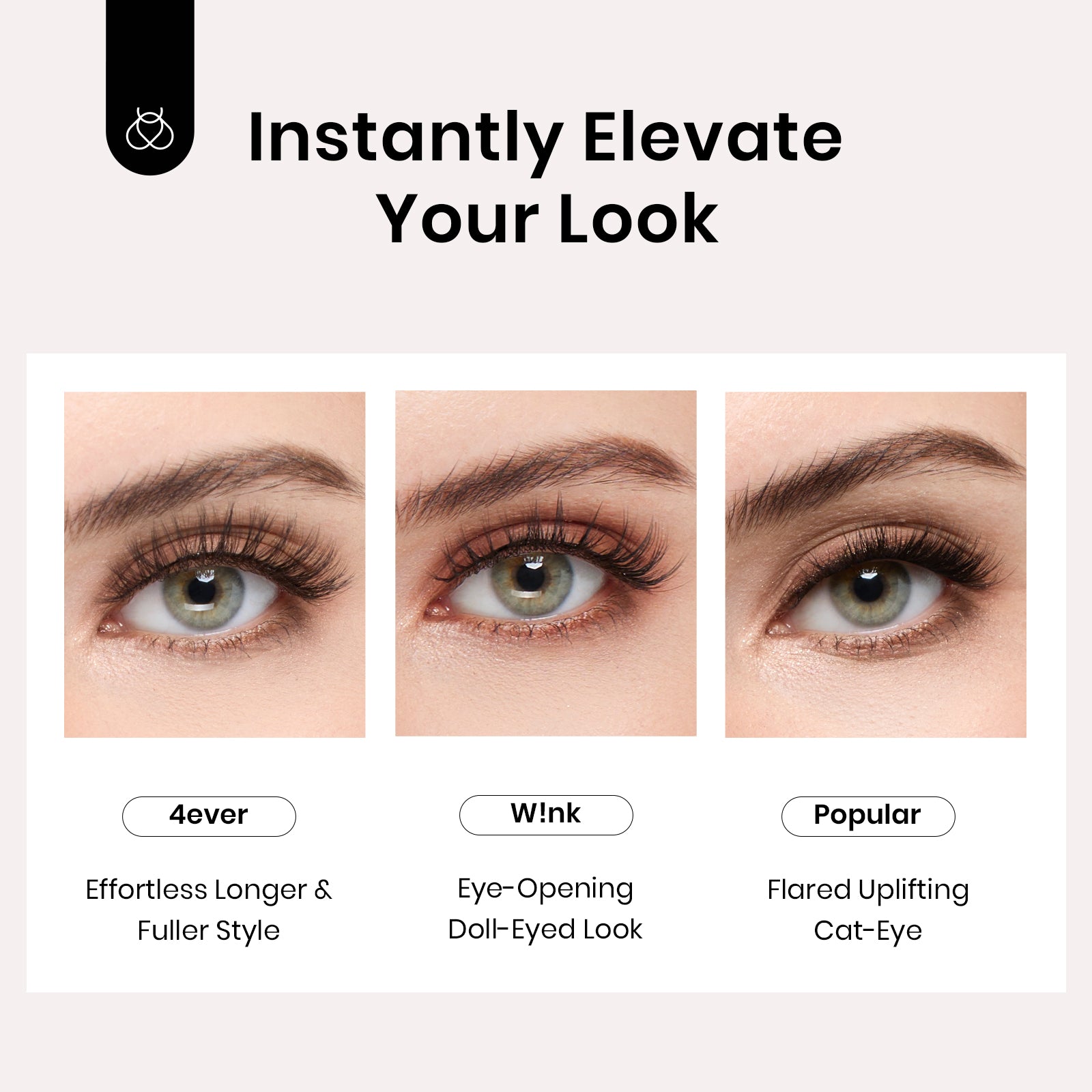 False Eyelash Clusters Kit| Essential Collection 3 Styles 6ct