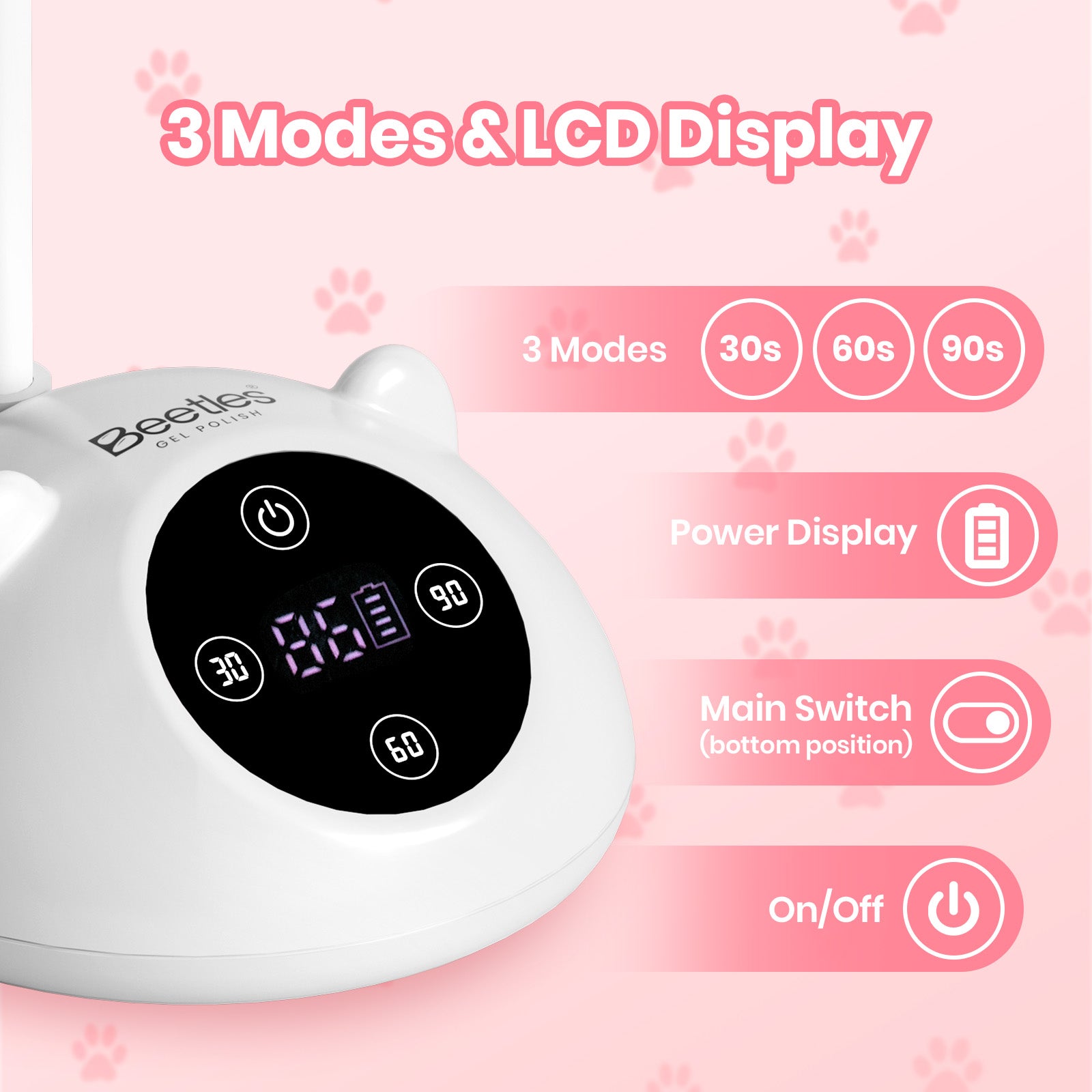 Beetles Stay Shining Meowgic MilkKitty Nail Lamp
