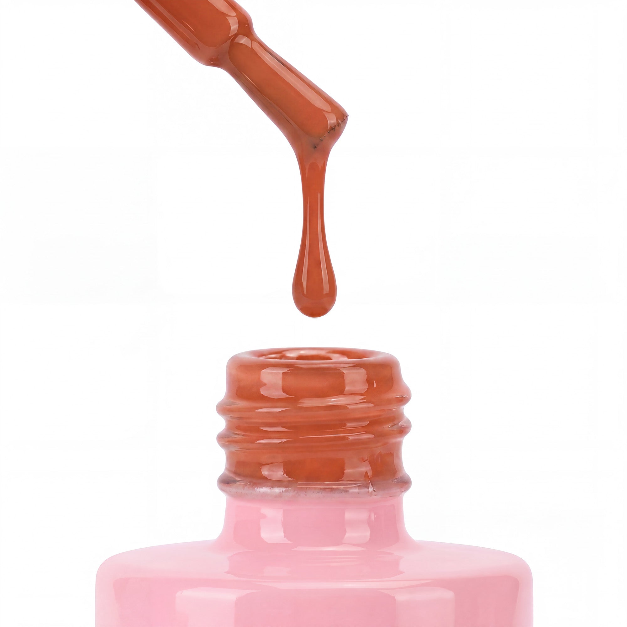 Beetles Stay Shining Burnt Orange HEMA Free TPO Free Gel Nail Polish 15ml