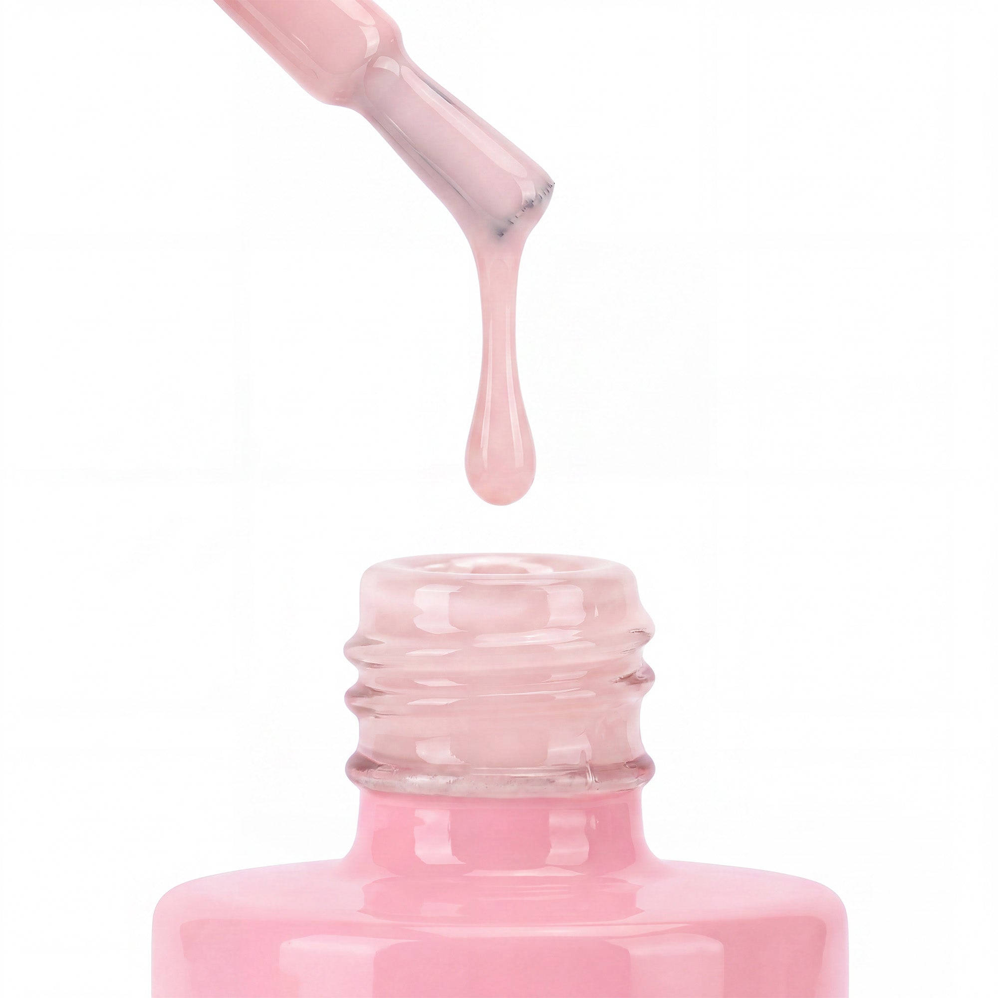 Beetles Gel Polish Stay Shining - Gel Nail Polish Pink Jelly Gel for Clarity Nail Style | Hema Free & TPO Free