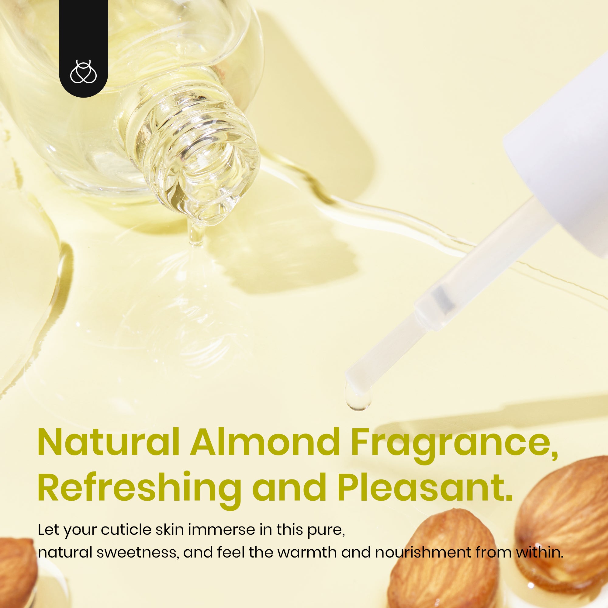 Beetles Stay Shining Hangnail-Free Cuticle Oil Almond Scent 15ml
