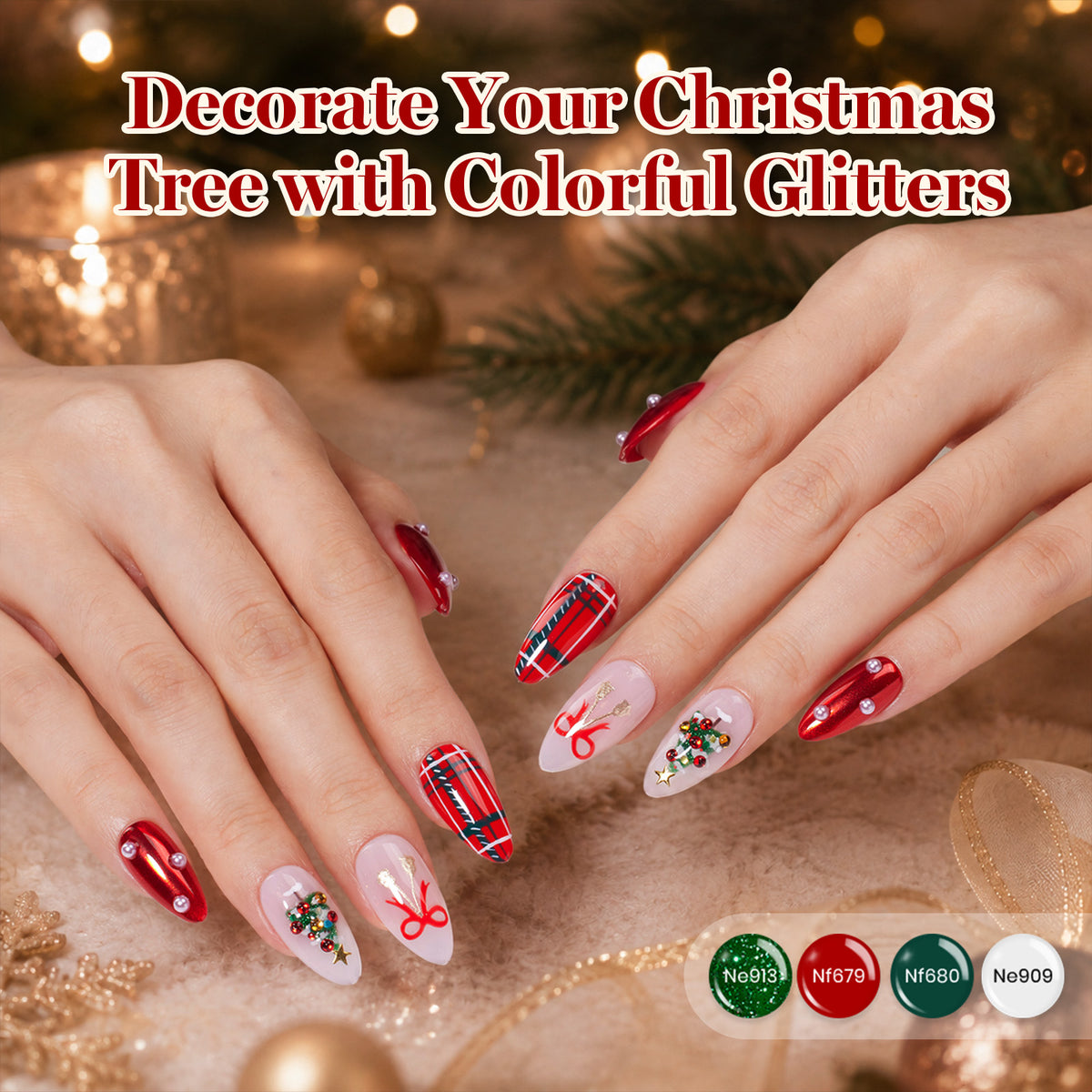Beetles Hema Free & TPO Free Gel - Christmas Elf