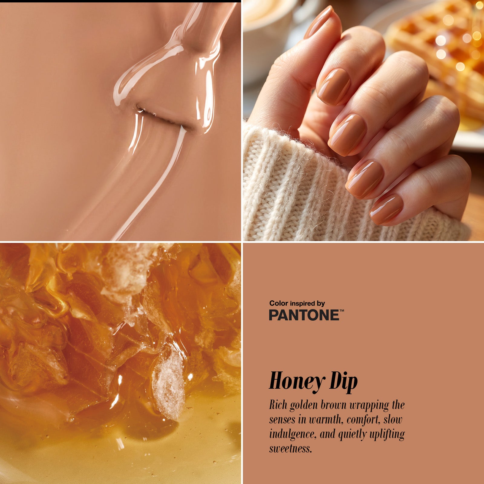 Beetles × Pantone Nail Glow HEMA Free TPO Free 6 Colors Gel Polish Set 15ml