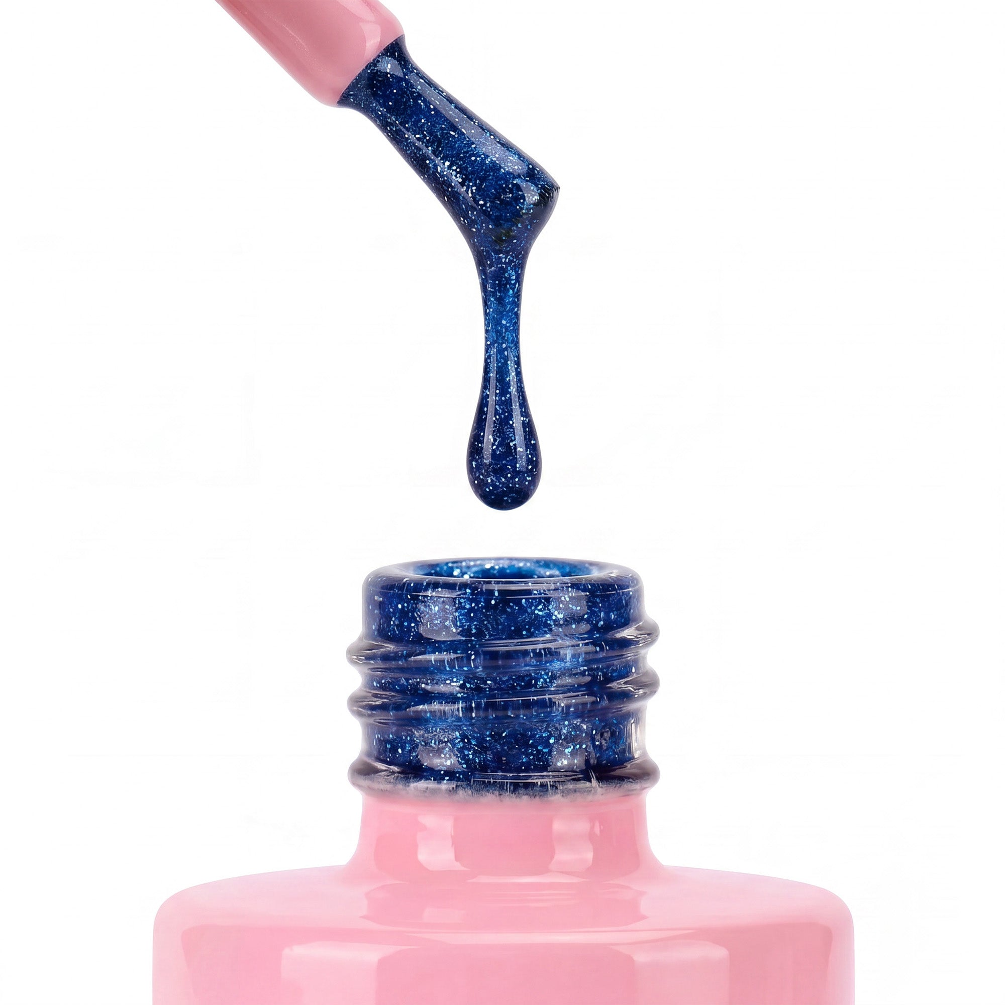 Beetles Gel Polish Stay Shining - Gel Nail Polish Blue Shimmer Cat Eye Gel for Holiday Celebration | Hema Free & TPO Free