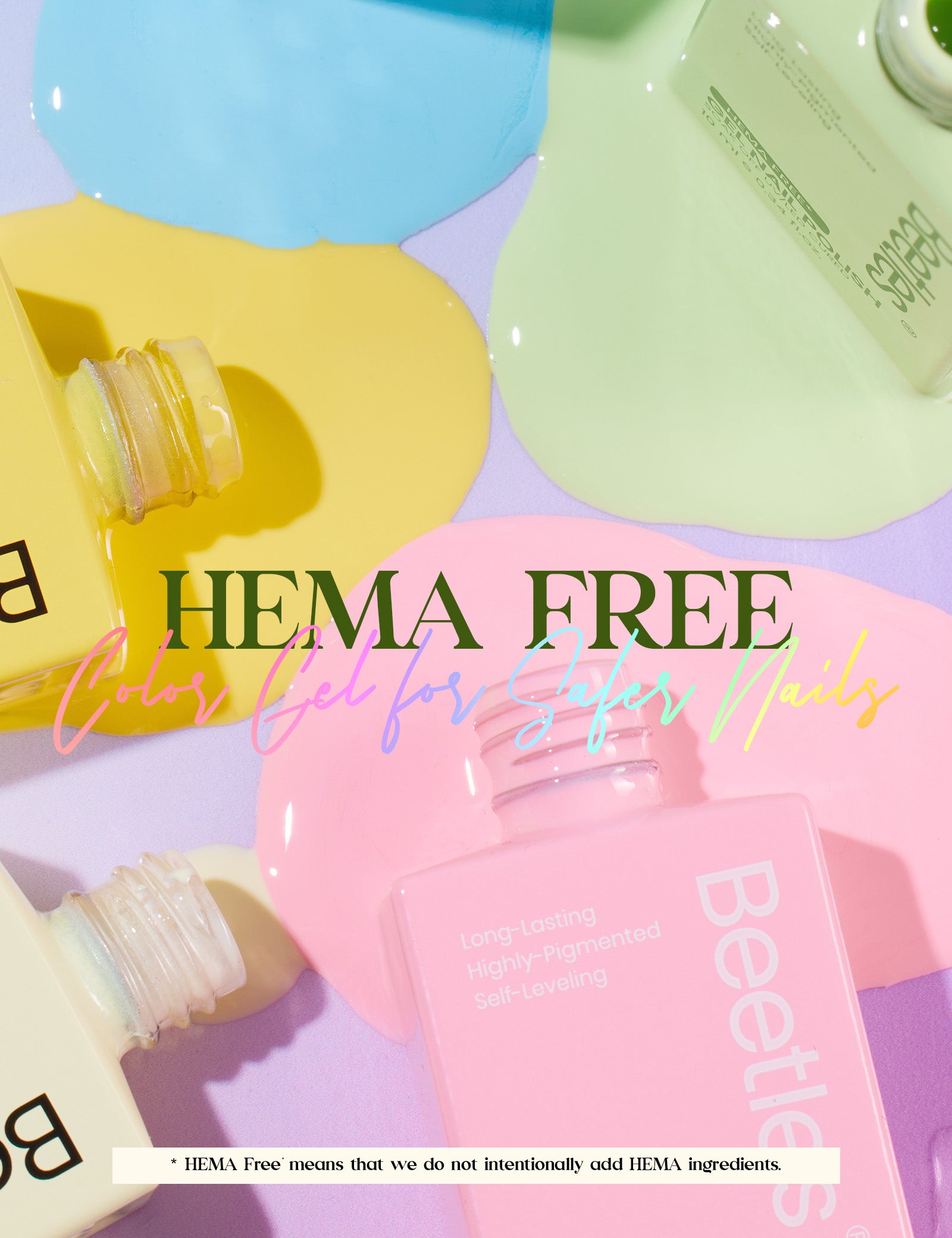 Beetles Stay Shining Spring Sonata HEMA Free TPO Free  Gel Polish Box 30 Colors 15ml