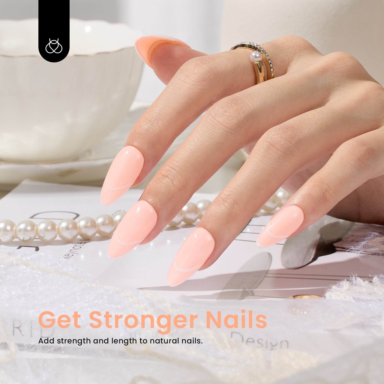 Beetles 8-in-1 Builder Nail Gel Set: 6 Colors Set for Strength and Beauty