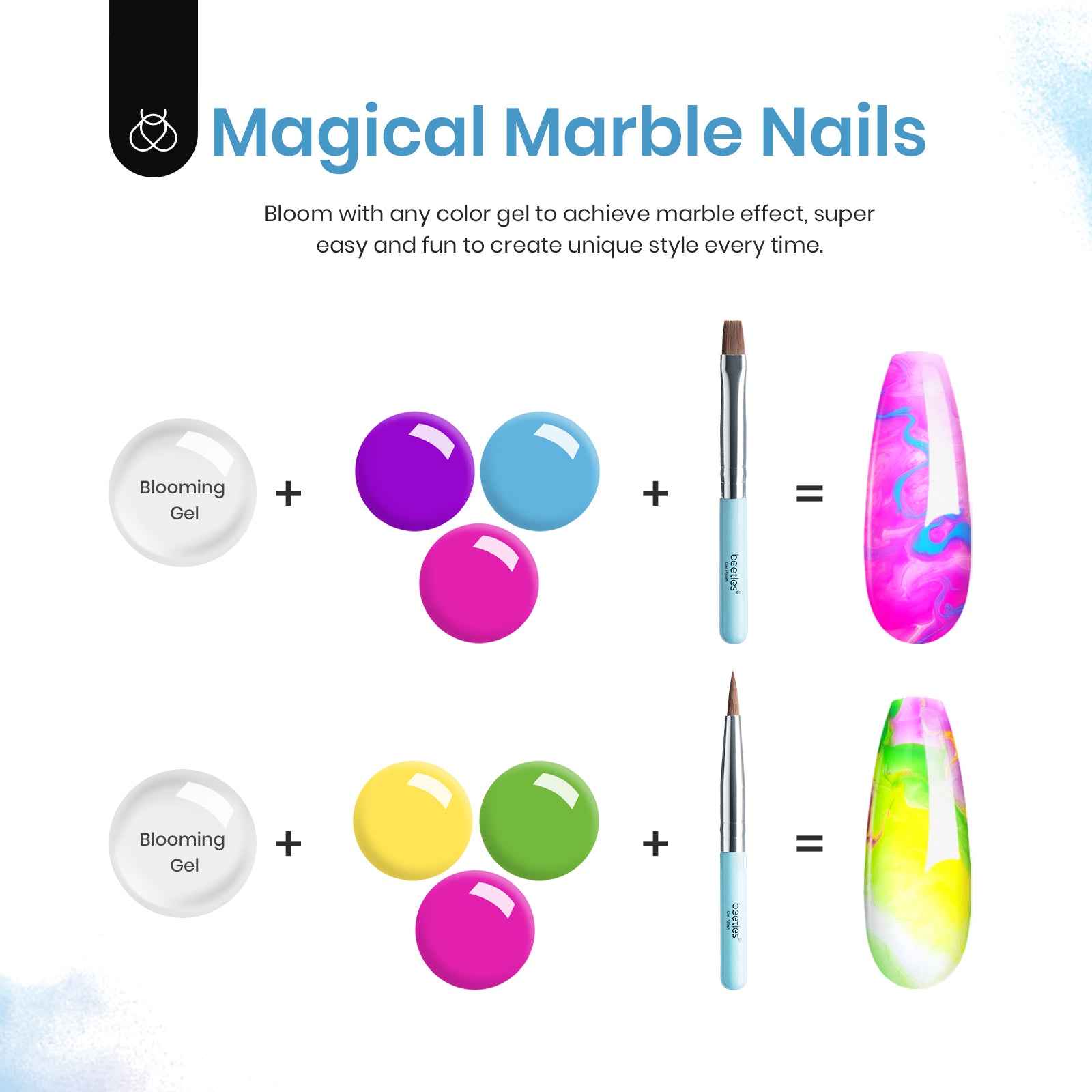 Summer Marvelous Planet - 6 Colors Gel Nail Polish Set