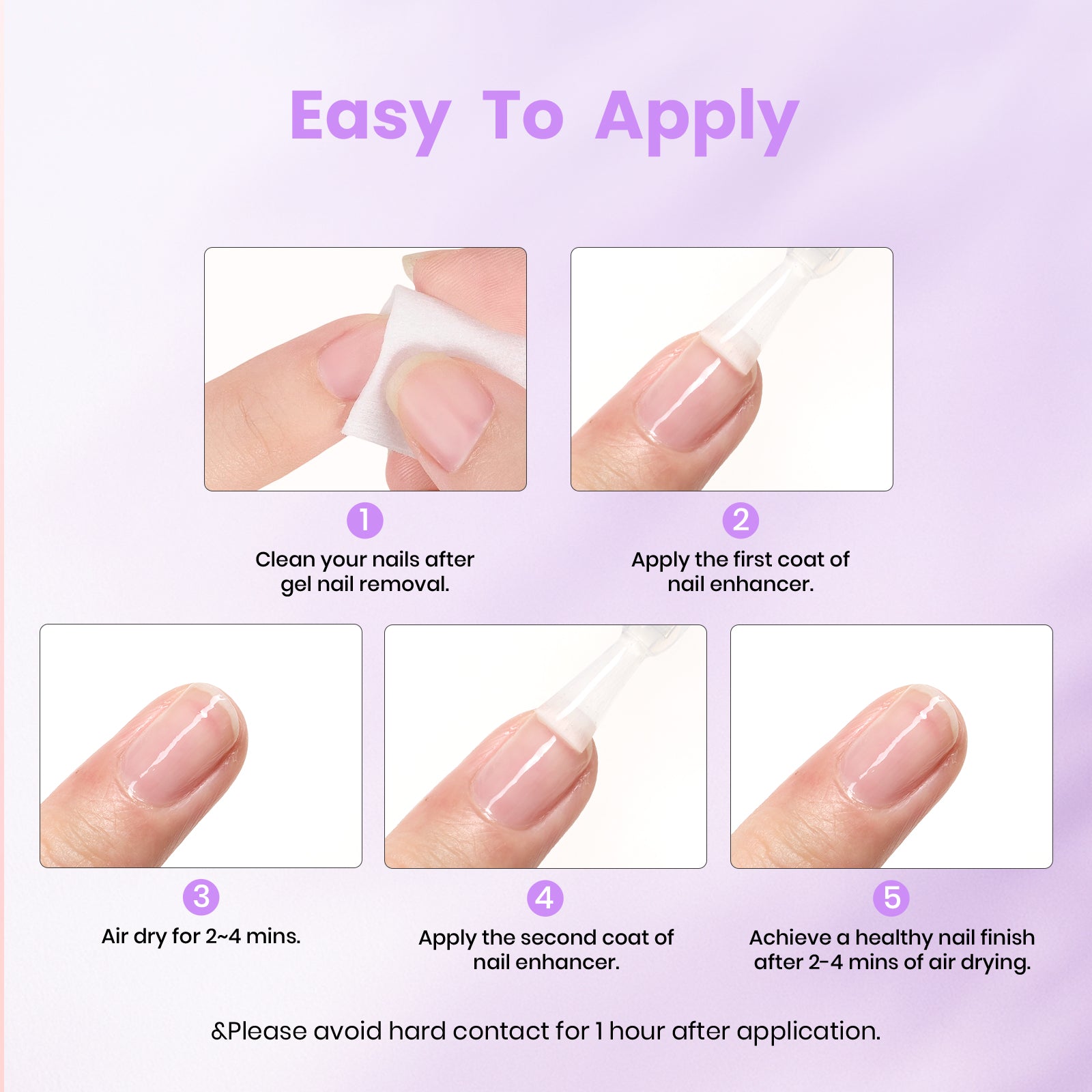 Beetles Stay Shining Grape Nail Strengthener 15ml