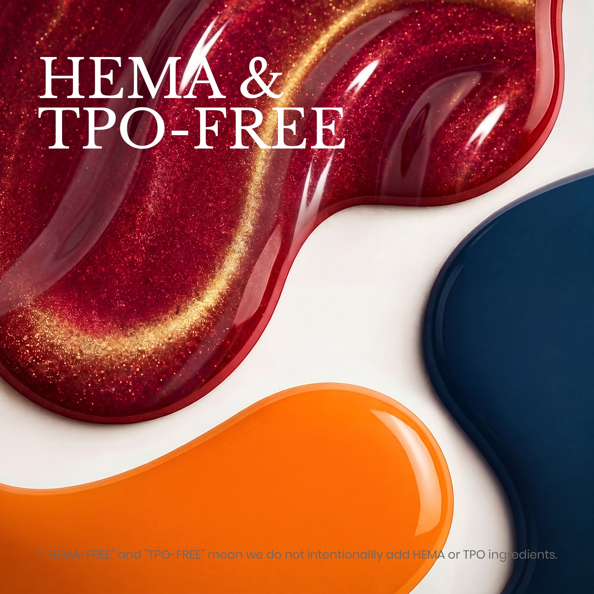 Beetles Stay Shining Orange HEMA Free TPO Free Gel Nail Polish 15ml