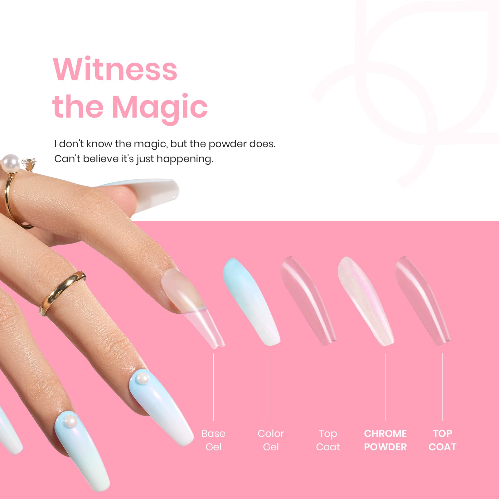 Beetles Stay Shining Effortless Chic Chrome Nail Powder